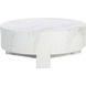 Mirella 40 X 16 inch White Outdoor Coffee Table